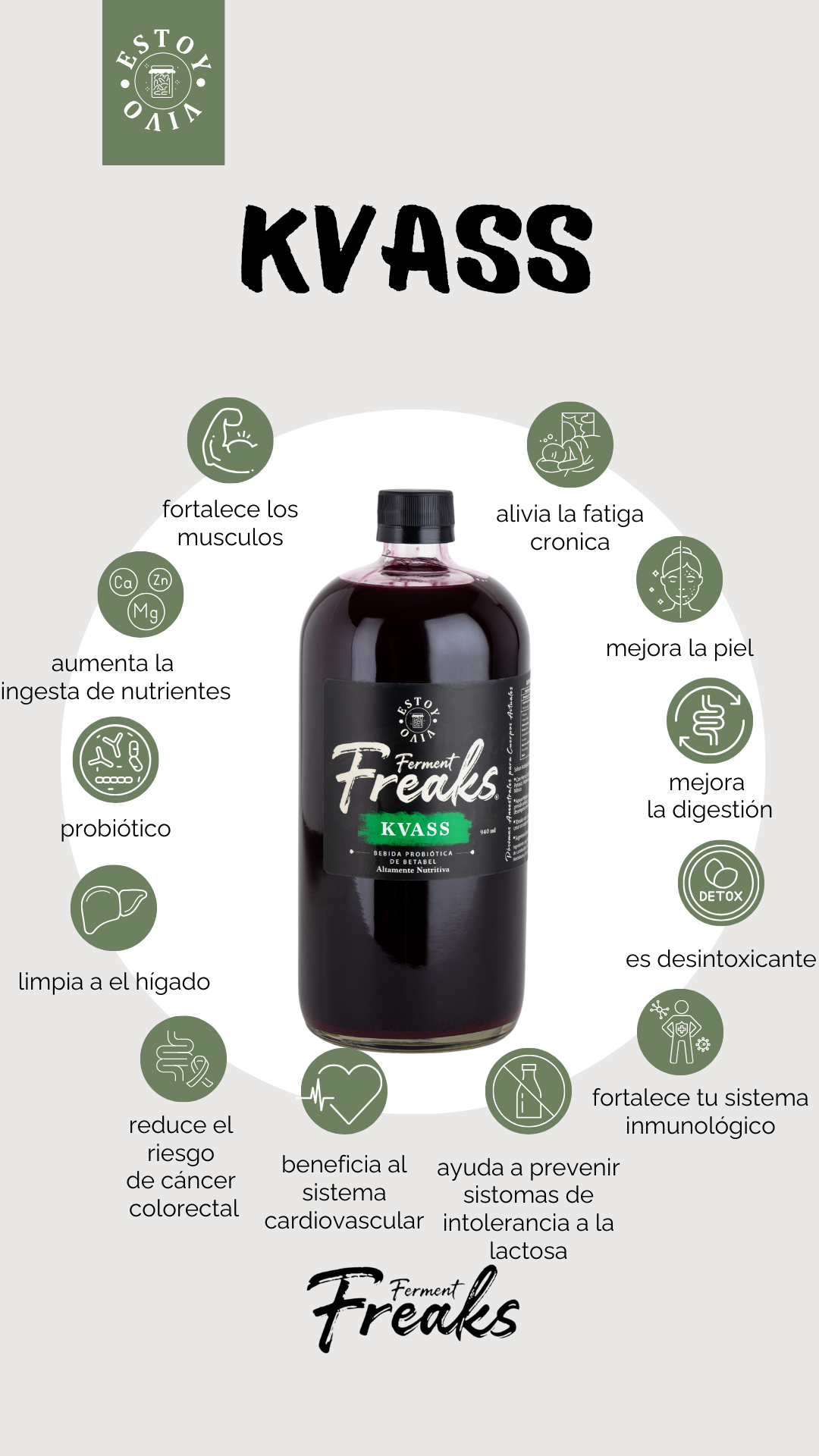 KVASS = FERMENTO DE BETABEL