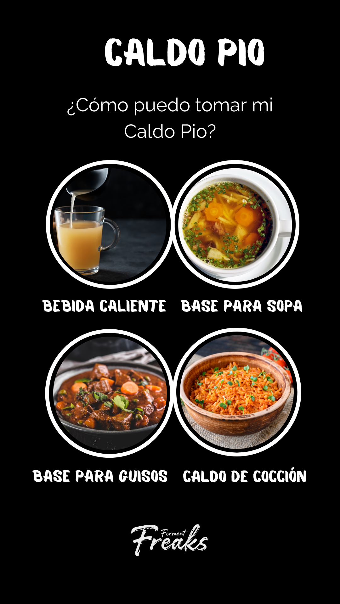 CALDO PIO = CALDO HUESOS DE POLLO