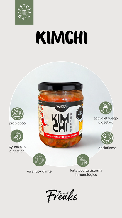 KIMCHI = FERMENTO DE VERDURAS