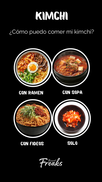KIMCHI = FERMENTO DE VERDURAS